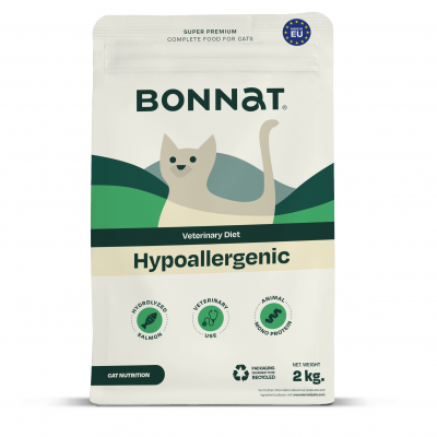 Comida Para Gato Bonnat Hypoallergenic  x2kg